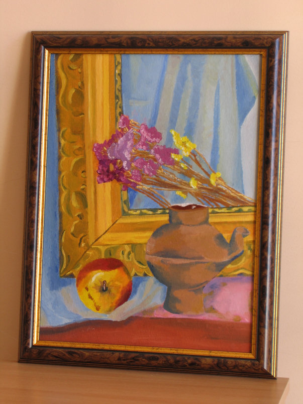 Maja Czoków, olej, wymiary 39cm x 29cm