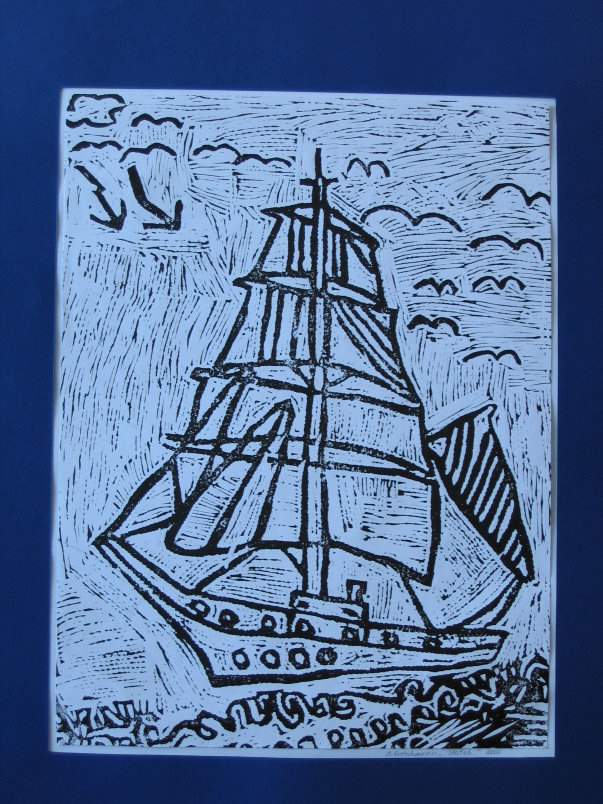 Maciej Kretschmann, grafika, wymiary 40cm x 30cm